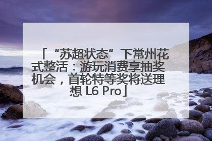 “苏超状态”下常州花式整活：游玩消费享抽奖机会，首轮特等奖将送理想 L6 Pro