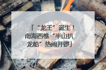 “龙王”诞生！南海西樵“半山扒龙船”热闹开锣