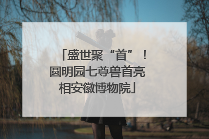 盛世聚“首”！圆明园七尊兽首亮相安徽博物院