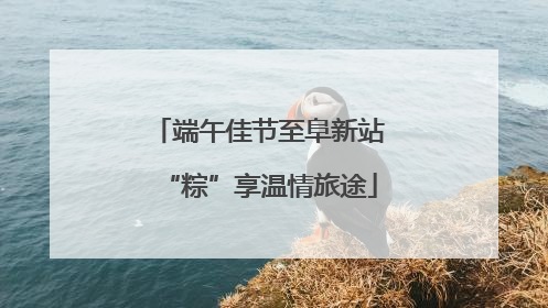 端午佳节至阜新站“粽”享温情旅途