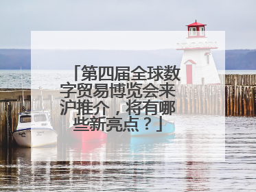 第四届全球数字贸易博览会来沪推介，将有哪些新亮点？