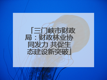 三门峡市财政局：财政林业协同发力 共促生态建设新突破