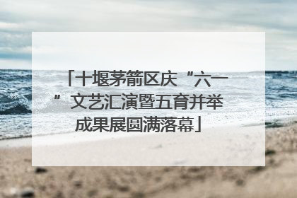 十堰茅箭区庆“六一”文艺汇演暨五育并举成果展圆满落幕