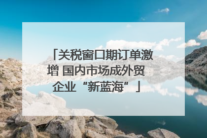 关税窗口期订单激增 国内市场成外贸企业“新蓝海”