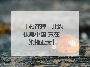 和评理｜北约抹黑中国 意在染指亚太