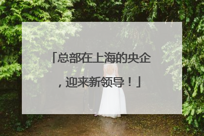 总部在上海的央企，迎来新领导！