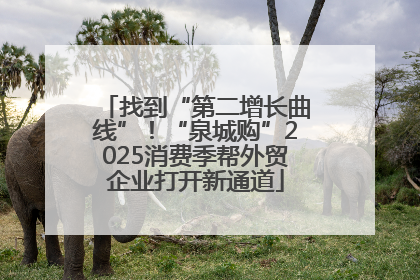 找到“第二增长曲线”！“泉城购”2025消费季帮外贸企业打开新通道