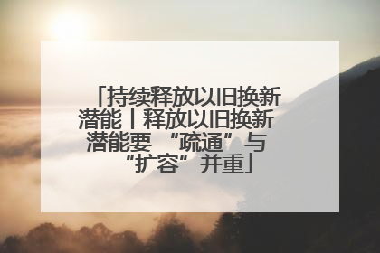 持续释放以旧换新潜能丨释放以旧换新潜能要 “疏通”与“扩容”并重