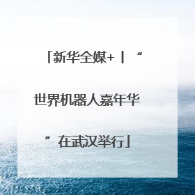 新华全媒+丨“世界机器人嘉年华”在武汉举行