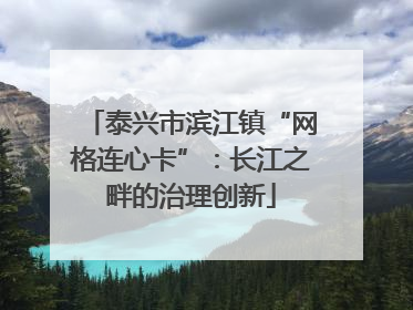 泰兴市滨江镇“网格连心卡”：长江之畔的治理创新