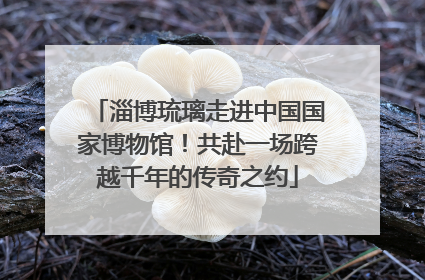 淄博琉璃走进中国国家博物馆！共赴一场跨越千年的传奇之约