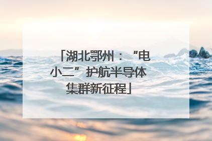 湖北鄂州：“电小二”护航半导体集群新征程