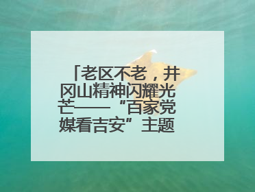 老区不老，井冈山精神闪耀光芒——“百家党媒看吉安”主题采访活动侧记