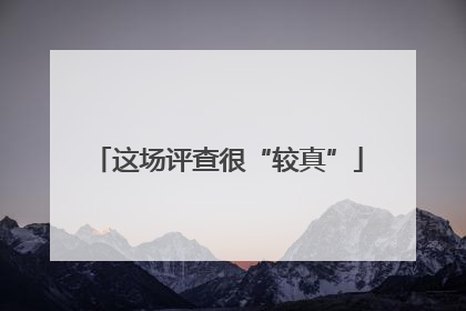 这场评查很“较真”