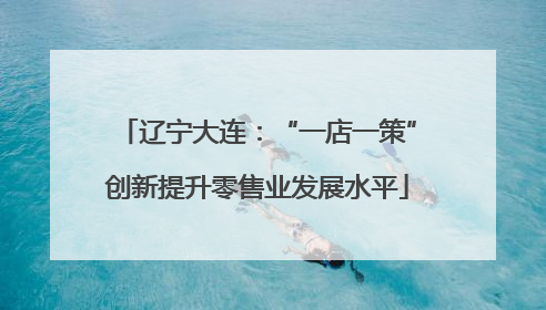 辽宁大连：“一店一策”创新提升零售业发展水平