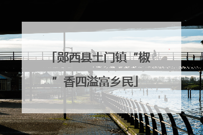 郧西县土门镇“椒”香四溢富乡民