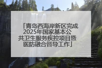 青岛西海岸新区完成2025年国家基本公共卫生服务疾控项目暨医防融合督导工作