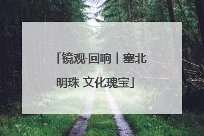 镜观·回响丨塞北明珠 文化瑰宝