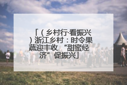 （乡村行·看振兴）浙江乡村：时令果蔬迎丰收 “甜蜜经济”促振兴