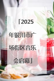 2025年银川市广场街区音乐会启幕