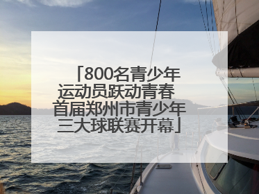 800名青少年运动员跃动青春 首届郑州市青少年三大球联赛开幕